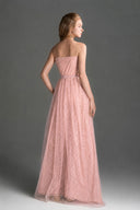 IHF STUDIO • Floral Lace Bustier Maxi A-Line Dress