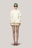 Rosanne Peplum Draped Poly Organza Top for womewomen, from Das La Vie, The Viet Concept