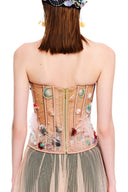 Romance Embroidered High-Waist Wide-Leg Trousers for women, from MR CRAZY & LADY SEXY, The Viet Concept 