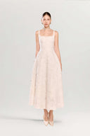 Montsand Jacquard Spaghetti-Strap Dress for women, from ARTI APPAREL, THE Viet Concept 