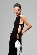 Black Koma Midi Dress for women, from   Pham Studio, The Viet Concept 