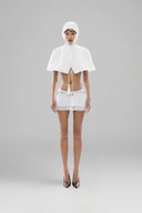 White Cindy Top for woman, from HUELLEY ROSE, The Viet Concept 