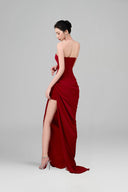 Red Tracy Maxi Dress for women, from BYDI, The Viet Concept 