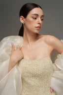 Celestia Crystal Corset Bell Mini Dress for women, from IHF STUDIO, The Viet Concept 