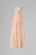 Estrel Crystal-Embellished Chantilly Lace Gown for women, from CALISTA, The Viet Concept