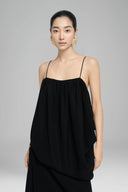 Black Viola Strap Top for women, from Lam.D, The Viet Concept 