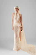 White Adalicia Maxi Dress for women, from LINH DOAN, The Viet Concept