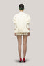 Rosanne Peplum Draped Poly Organza Top for womewomen, from Das La Vie, The Viet Concept