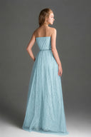IHF STUDIO • Floral Lace Bustier Maxi A-Line Dress