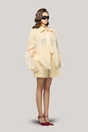 Jannie Straight Cuff Sleeved Organza Mini Set for women, from Das La Vie, The Viet Concept 