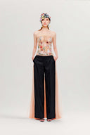 Romance Embroidered High-Waist Wide-Leg Trousers for women, from MR CRAZY & LADY SEXY, The Viet Concept 