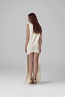 White Celestia Maxi Dress for woman, from POEM, The Viet Concept 