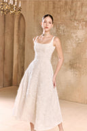 Montsand Jacquard Spaghetti-Strap Dress for women, from ARTI APPAREL, THE Viet Concept 