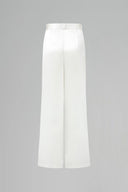 Ivory Lumière Satin Silk Tailored Trousers for women, from IHF STUDIO, The Viet Concept