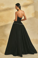 Opaline Crystal Embellished Evening Gown for women, from L'SCARLETT, The Viet Concept