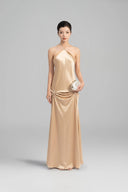 Satiné Crystal Satin Gown for women, from LA VIERGE, The Viet Concept