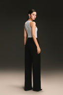 Crossfold Ascott Straight-Leg Tailored Trousers for women, from Keira Tong, The Viet Concept