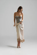  Silhouette Grise Luxe Sculpt One-Piece Swimsuit for women, from SEXYM, The Viet Concept