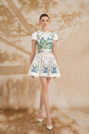 ROSEE de MATIN • Floral Printed Mini Dress
