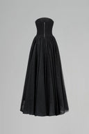CALISTA • Yvera Glitter Tulle Velvet Embellished Evening Dress