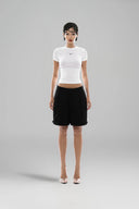 Black Birdie Pants for woman, from HUELLEY ROSE, The Viet Concept 