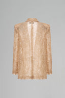 MARGÉE ATELIER • Kaelis Couture Sequin Bralette & Longline Blazer Set