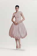 Pink Regalia Bloom Maxi Dress for women, from LINH DOAN, The Viet Concept 