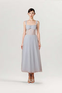 Josephine Layered Corset Maxi Dress for women, from JOSEPHINE, The Viet Concept 