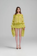 Larksong Mini Dress for women, from La Vierge, The Viet Concept 