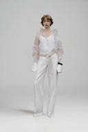 Hepburn Architectural Collar Shirt for women, from WHITE PLAN, The Viet Concept