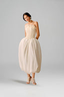 LECIA • Fleur Royale Embroidered Balloon Gown