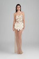 Cream White Seraphina Maxi Dress for women, from POEM, The Viet Concept 