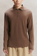 Brown Nain Zip Top for men, from AIN, The Nam Concept 