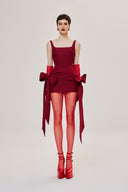  Red Tie Dress for women, from Caostu, The Viet Concept 
