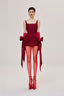  Red Tie Dress for women, from Caostu, The Viet Concept 