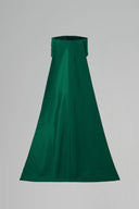 Emerald Green Silk-Lined Taffeta Strapless Crystal Column Gown for women, from IHF ATELIER, The Viet Concept 