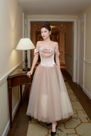 LINH PHUNG • Lindsey Couture Butterfly Corset Midi Dress