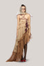 Karina Asymmetric Layered Organza Voile High-low Dress for women, from Das La Vie, The Viet Concept 
