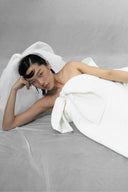 Bow Serenade Sculptural Pleated Mini Dress for women, from DAS LA VIE, The Viet Concept 