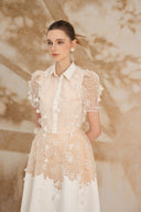 ROSEE de MATIN • Floral White Lace Set