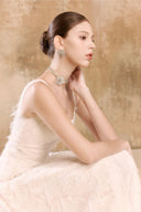 Montsand Jacquard Spaghetti-Strap Dress for women, from ARTI APPAREL, THE Viet Concept 