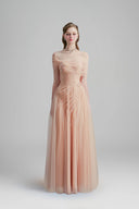 Orange Floréa Maxi Dress for women, From Calista, The Viet Concept 