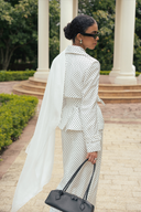 Aseel Belted Double-Breasted Twill Coat for women, from HOBB, The Viet Concept