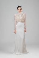 White Loxie Long Seleves Top for White Plan, The Viet Concept 
