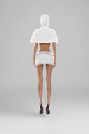 White Cindy Top for woman, from HUELLEY ROSE, The Viet Concept 