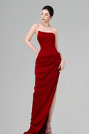 Red Tracy Maxi Dress for women, from BYDI, The Viet Concept 