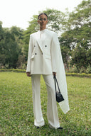 White Nelson Flared Pants for women, from HOBB, The Viet Concept 