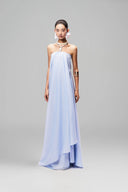 Light Blue Alexa Drapped Maxi for women, from Pham Studio, The Viet Concept 