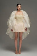 Celestia Crystal Corset Bell Mini Dress for women, from IHF STUDIO, The Viet Concept 