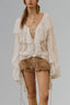 Blanche La Bohème Top for women, from La Vierge, The Viet Concept 